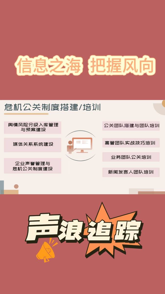 利用危机公关应对舆情风险